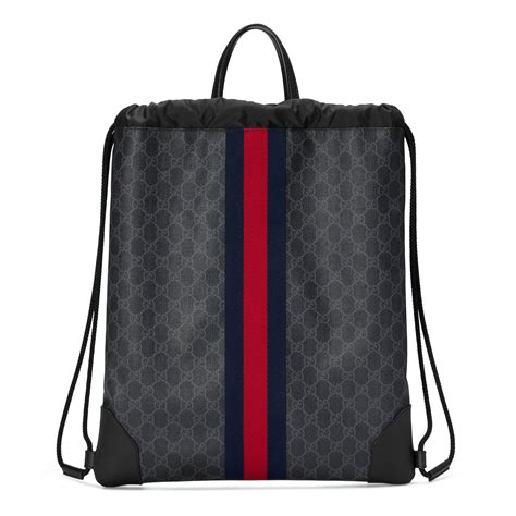 gucci drawstring backpack